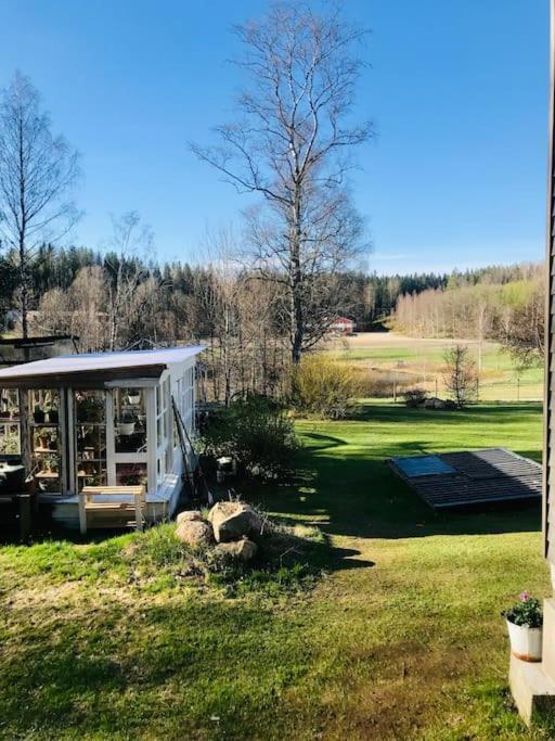 15 Min Fran Ullared! Ny Stuga Med Hoeg Standard! Älvsered Dış mekan fotoğraf